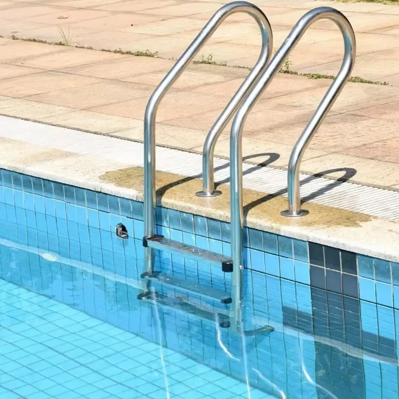 304 Stainless Steel Swimming Pool Ladder Mermaid Handrail Non Slip Spa Accessory High Quality Manufacturer Wholesale Durable