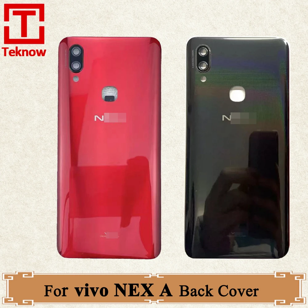 

Original Back Battery Cover For vivo NEX A Back Cover Housing Door Glass Rear Case For vivo NEX A Back Door Replacement Parts