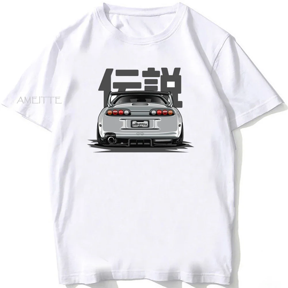 

New Men Short Sleeve The Legend Suprasport MK-4 Legend T-Shirt Car Adventure Sport T Shirt Hip Hop Boy Tees JDM Style Fans Tops