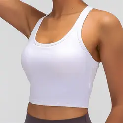 Nepoagym Motion Sport Bra Tank Top Boterachtige Zachte Vrouwen Racerback Crop Top Voor Workout Fitness Running Yoga