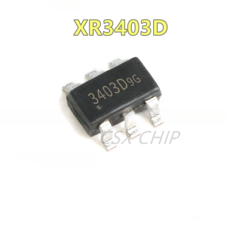 100% nuevo Original XR3403D 3403D SOT23-6 convertidor de refuerzo asíncrono IC