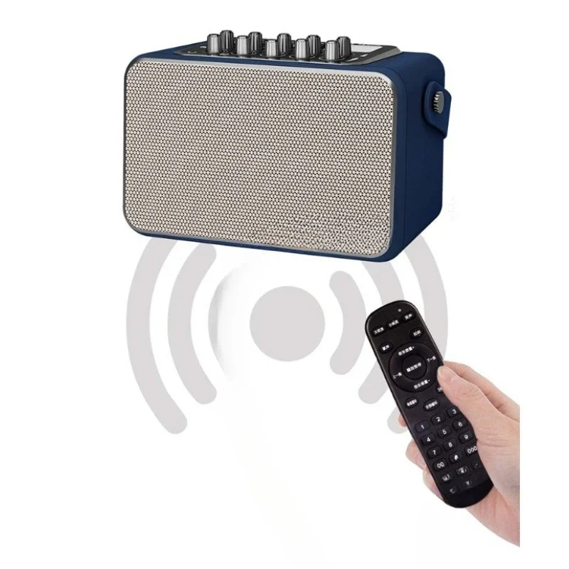 musical instruments, electric blowpipe, Bluetooth live recording speakers, saxophone guitar playing and singing outdoor