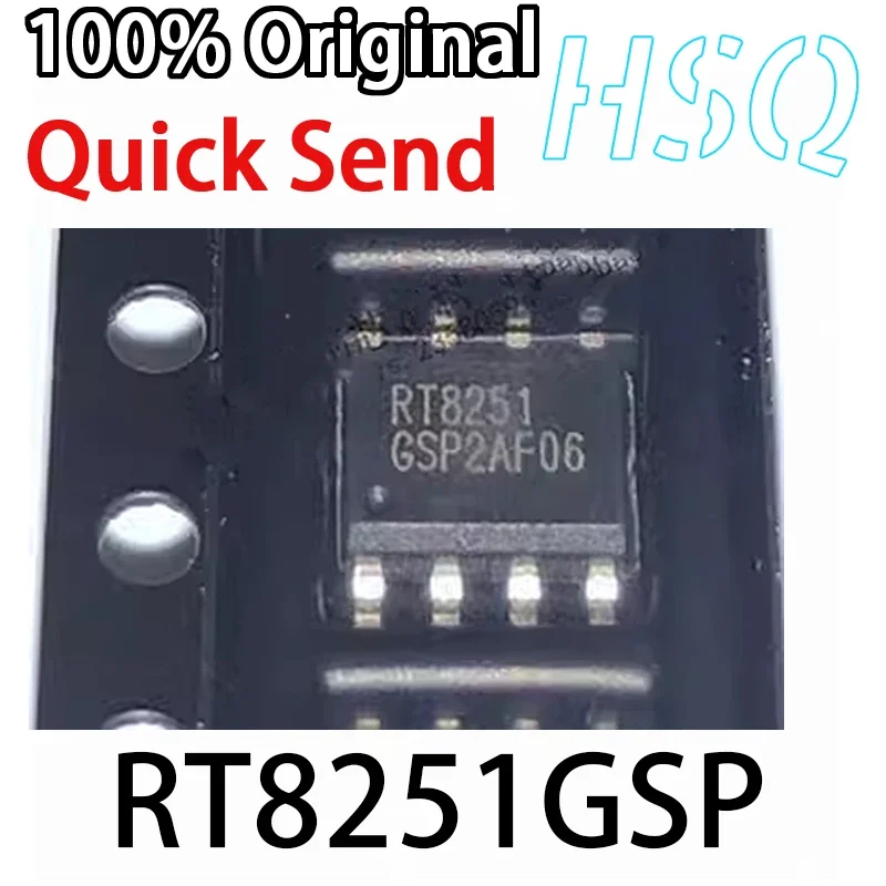 10PCS RT8251GSP RT8251 Packaged SOP-8 DC-DC Switch Regulator IC