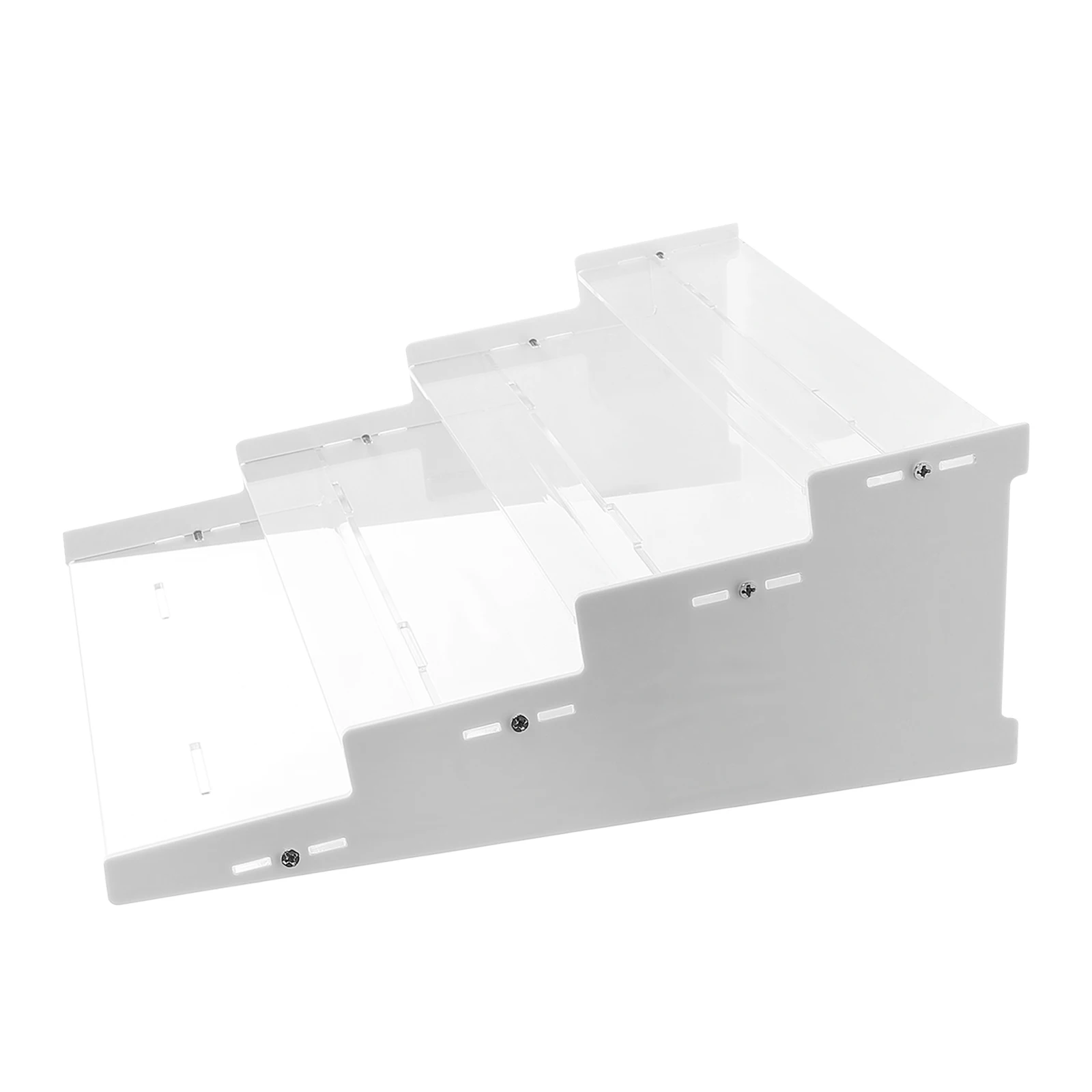 

Baseball Card Storage Box Acrylic Display Rack Large Capacity High Transparency Compact Desk ganizer Pamphlet Holder Flyer St