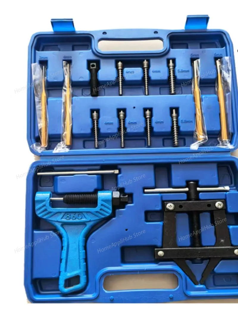 Clamp Chain Remover Harvester Single Row Double Row Chain Remover Bicycle Motorcycle Chain Removal Tool