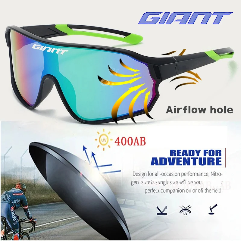 GIANT🔥Top Seller🔥Cycling Glasses UV400✅Anti Fog✅REVO Lenses✅HD Clarity⚡CE/ANSI Certified✅Cateye Design✅MTB/Road Bike