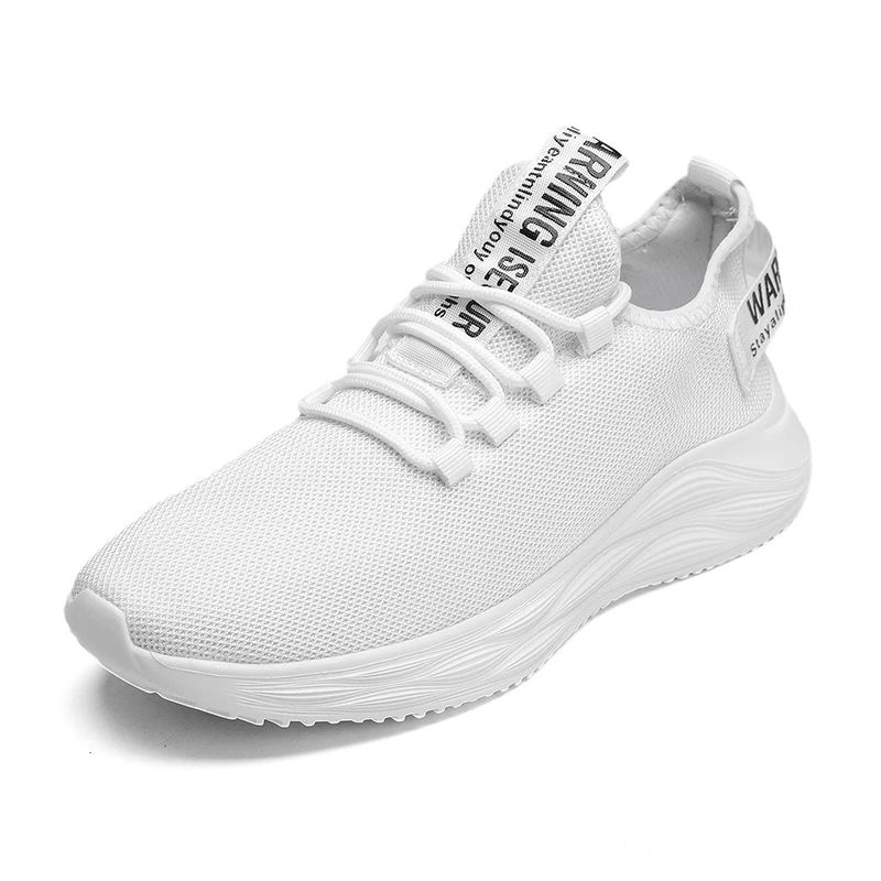 Paar Stijl Sneakers Mannen Mesh Ademende Schoenen Voor Mannen Schoenen Grote Maat 46 Lichtgewicht Heren Casual Sneakers Outdoor Joggingschoenen