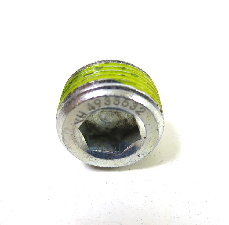 

High Quality QSB6.7 Engine Spare Part Pipe Plug 4933532