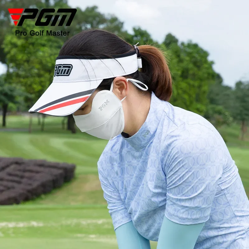 

PGM Golf Women's Sunscreen Mask Cool Breathable Mask Summer Sunscreen Mask