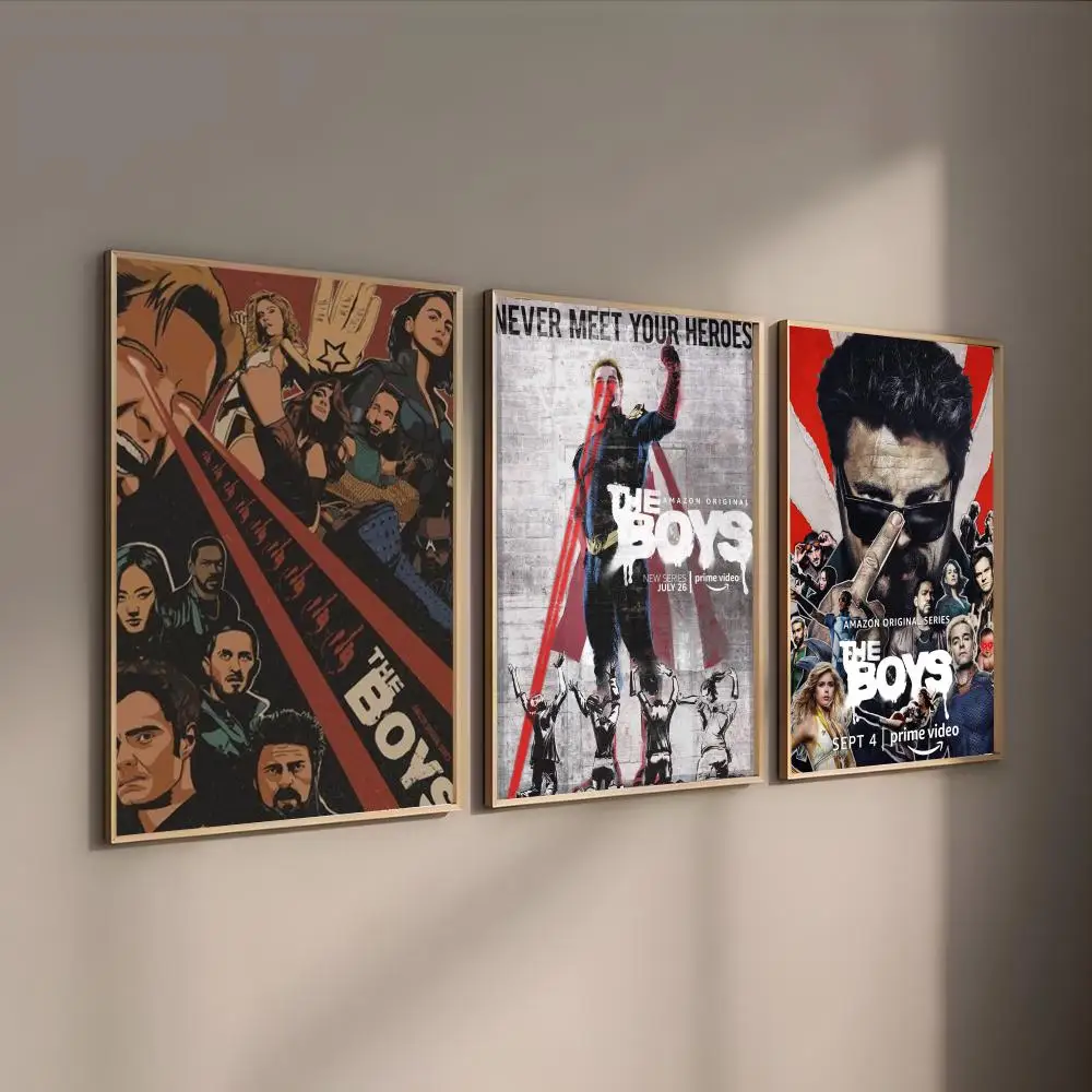 الأولاد أنيمي المشارك ملصق مقاوم للماء HD جدار الفن صائق ذاتية اللصق ديكور جمالي للمعيشة المنزلية #2