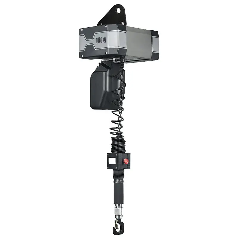 CX ring chain electric hoist low headroom 0.5/1/2 tons fixed operation chain type lifting crane 380V