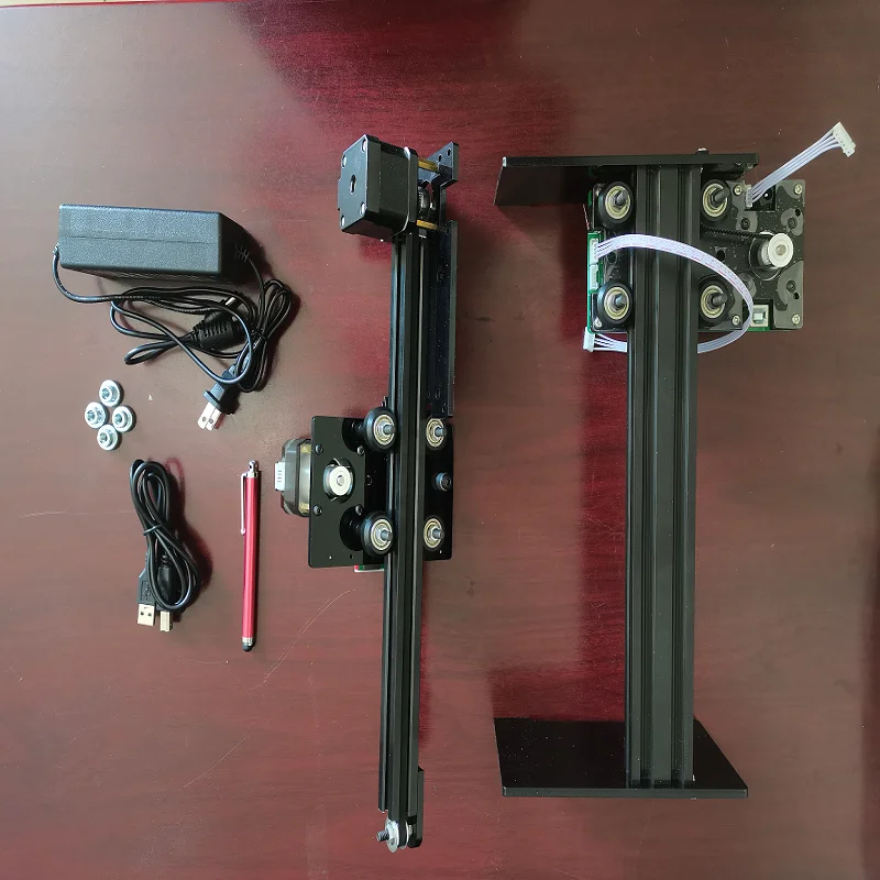 Programmable computer control keyboard mobile phone click swipe screen write 3 axis automatic XYZ robot arm