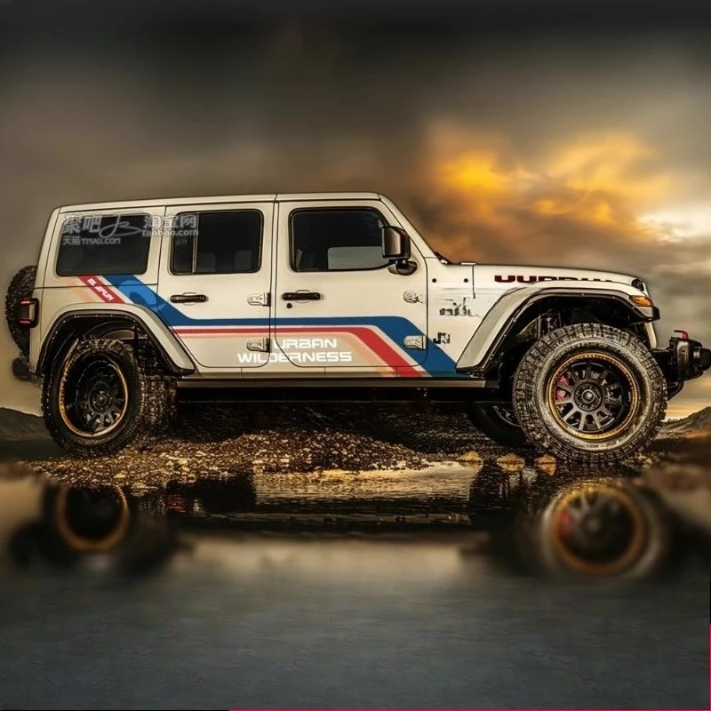

Car Vinyl sticker FOR Jeep Wrangler body decoration sporty fashionable Decal modified accessories