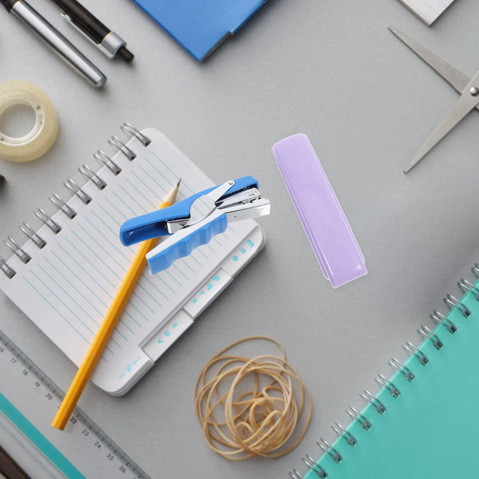 

Plastic 25 Sheets Capacity Green Desktop Office Stapler For Classroom Home Study Stationery Supplies Hand Stapler Mini Document