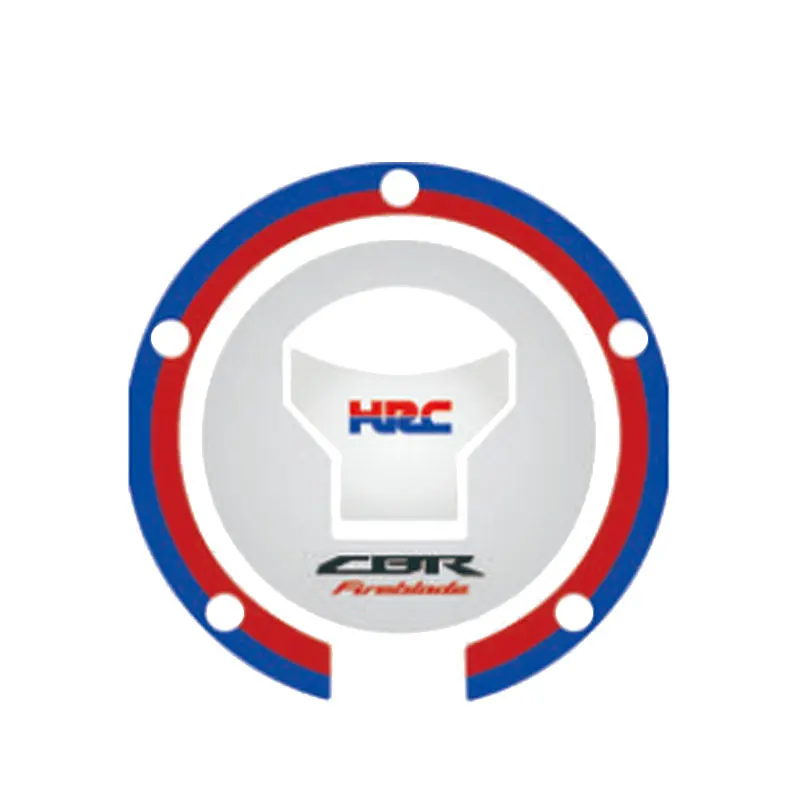 Motorcycle accessories 3D carbon fiber fuel tank cover waterproof decorative protective stickers suitable for HONDA CBR HRC