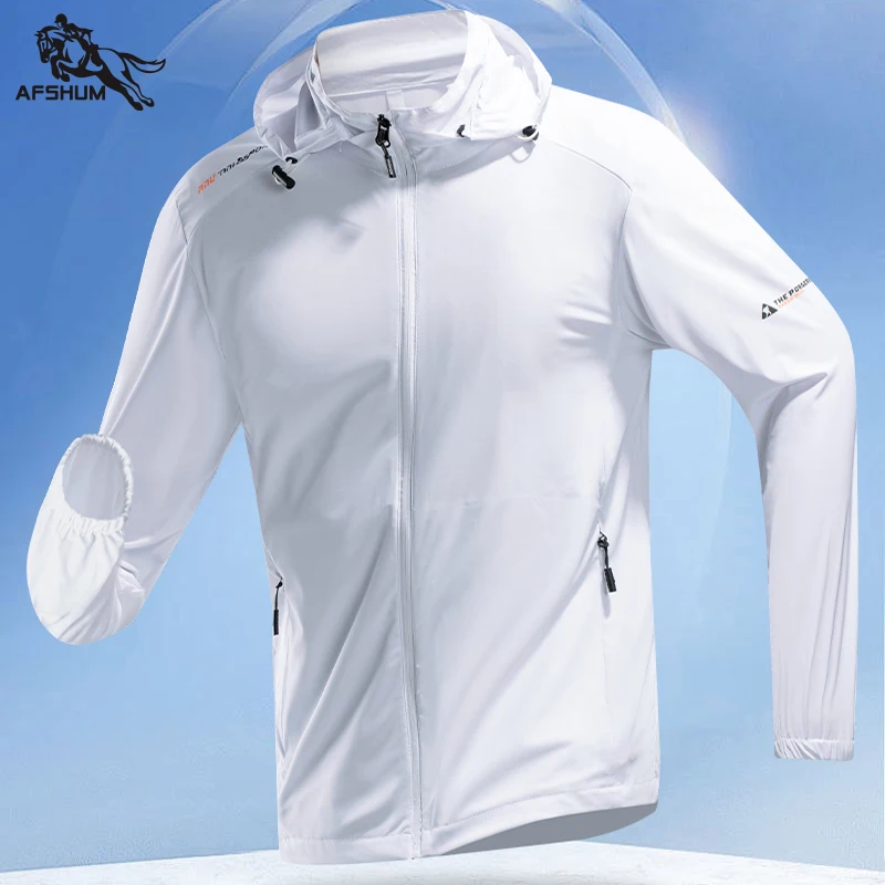 Chaqueta para hombre, primavera y otoño, nueva chaqueta de protección solar para hombre, chaquetas con capucha de color sólido, abrigo informal, abrigos de negocios para hombre 2368