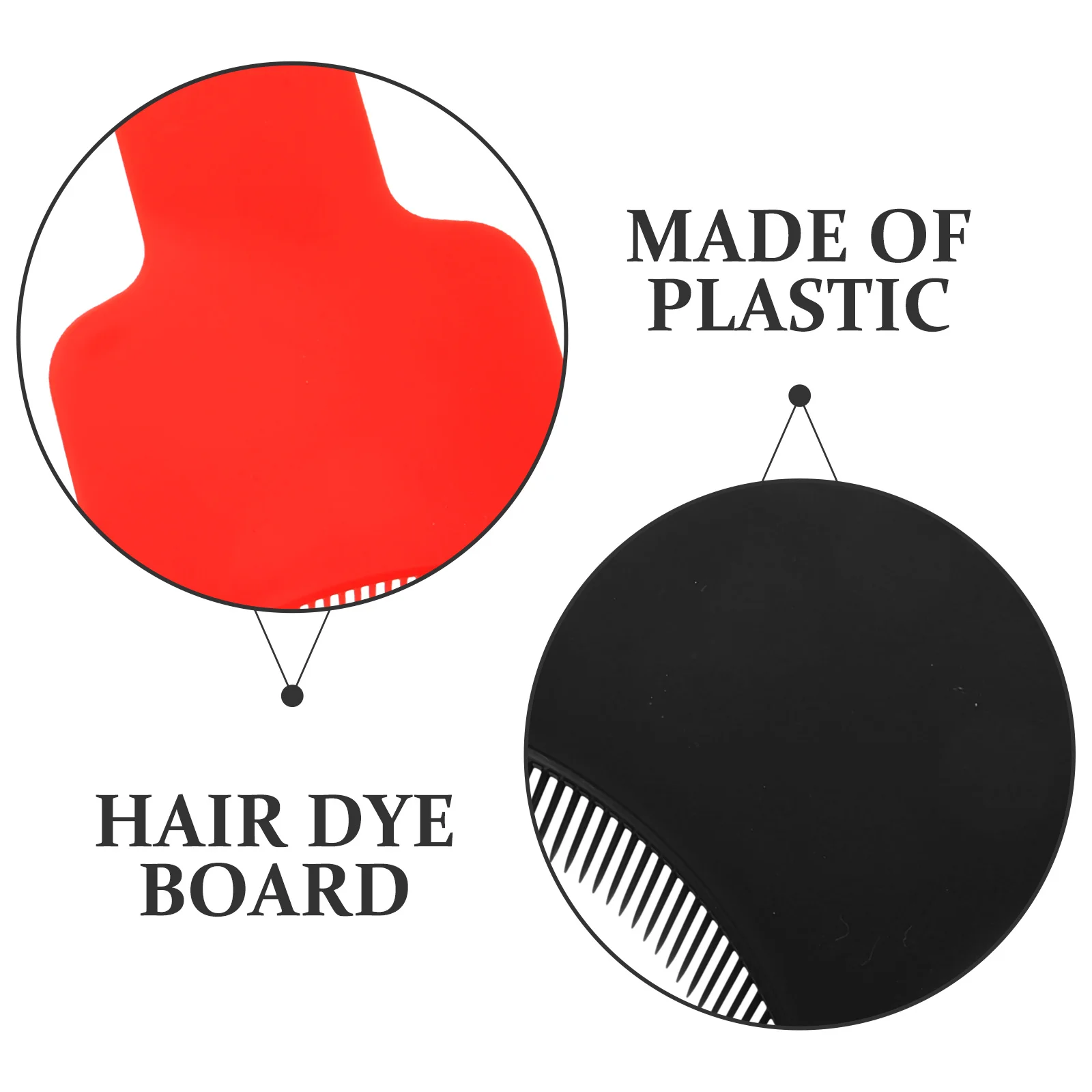 

2Pcs Hair Coloring Board Portable DIY Highlights Tool Kit for Salon and Home Styling Services Highlighting Board