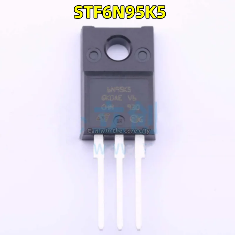 1-100 PCS/LOT STF6N95K5 TO220F Screening 6N95K5 N channel voltage: 950V current: 9A field effect tube