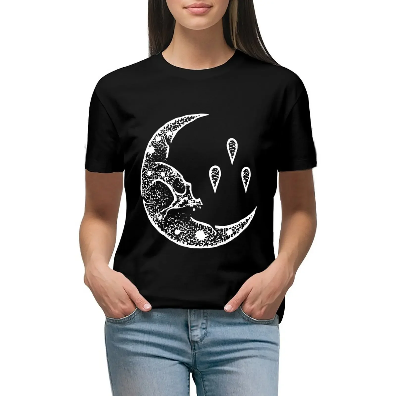 

Currents Band Merch Currents Moon Emblem Essential T-Shirt heavyweights customs design your own Blouse t-shirts for Women cotton