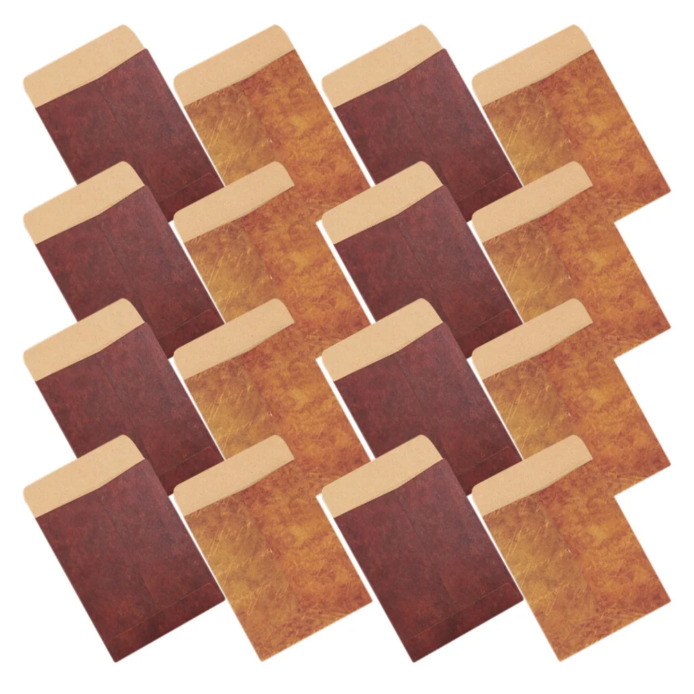 50Pcs Kraft Paper Envelopes Vintage Style Mailing Invitation Cards Storage for Wedding Party Birthday Festival