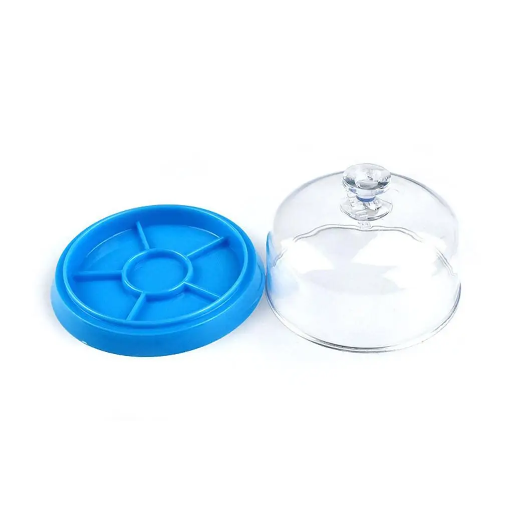 Holder for Watch Parts, Plastic Stamen Cover, Dust Compartment