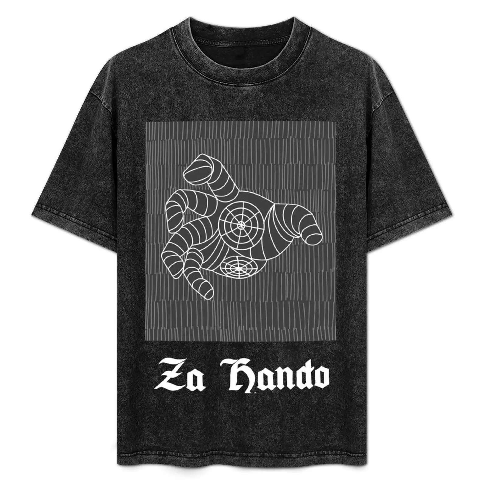 

Za Hando (black) T-Shirt funny meme t-shirts cotton graphic tees Short sleeve tee men