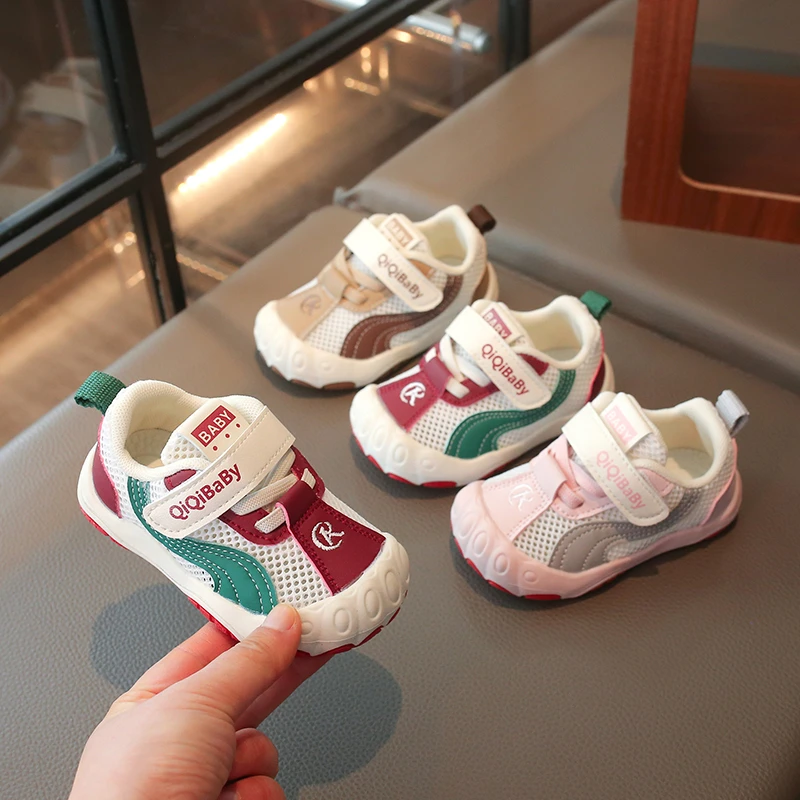 

Kids'Casual Shoes Toddler Mesh Fashion Summer Outdoor Shoes For Childrens Soft Bottom Breathable Anti-slip White Size 16-26