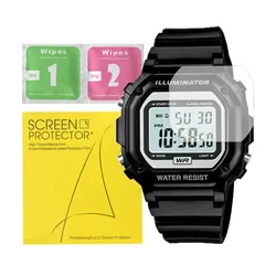 2/4/6pcs Explosion-proof Watch Screen Protector Film for Casio DW5600 DW5610 A158W Watch HD Clear Anti-Scratch Full Protector