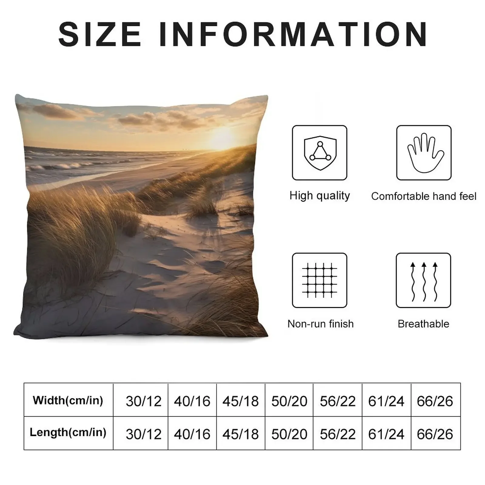 Beautiful stand on the Baltic Sea Throw Pillow pillows decor home christmas supplies covers for pillows pillow