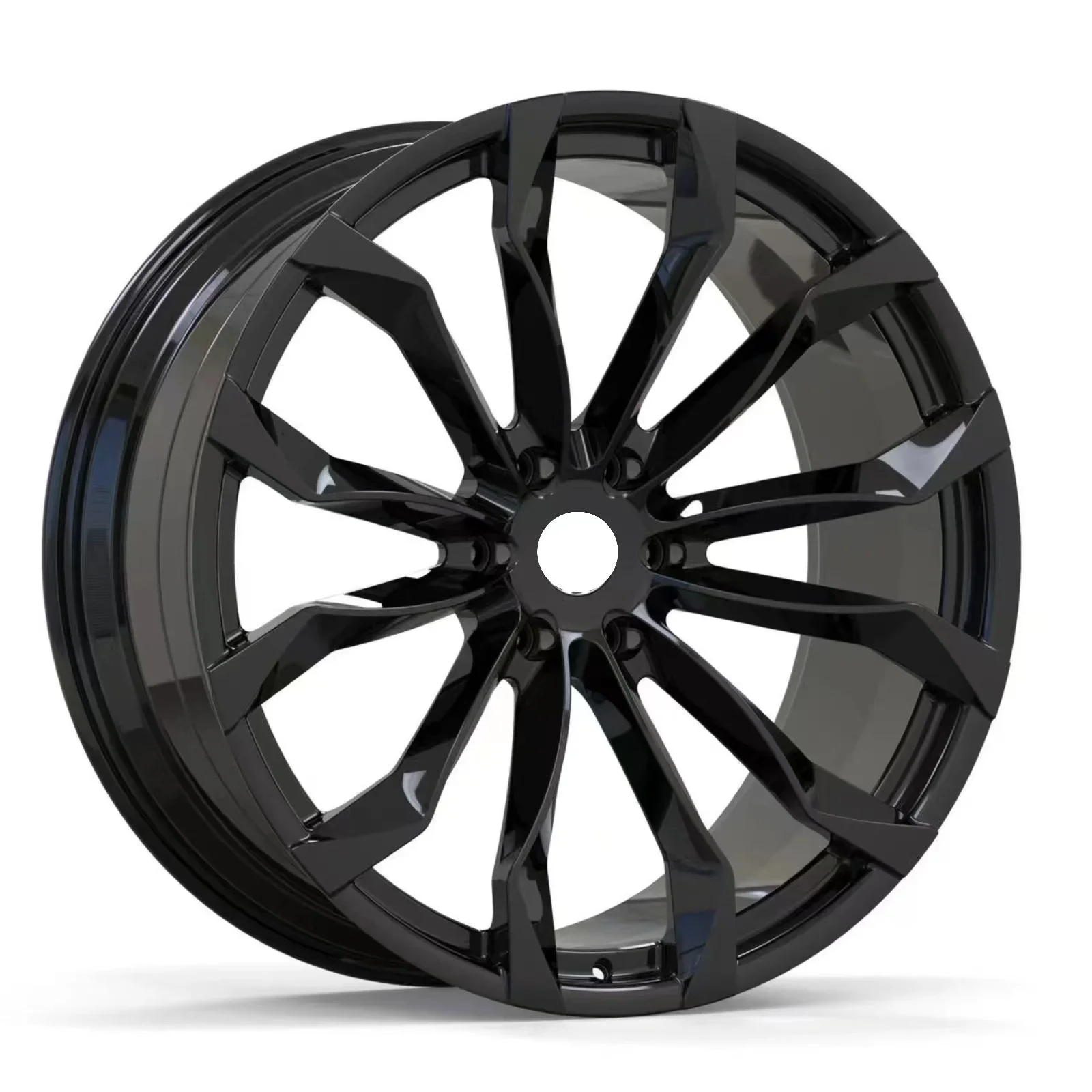 High Level Matte Black17 18 19 Inch Forging Alloy Wheel Alloy Rim For Tesla