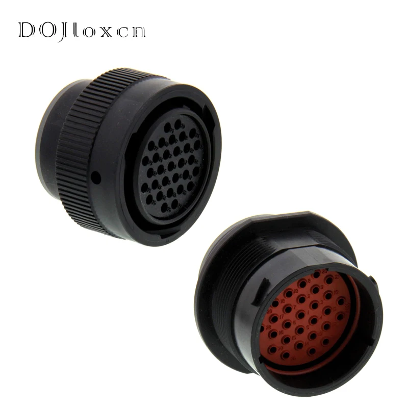 1/5 Sets 31 Pin Deutsch Connector Original Authentic HDP26-24-31ST Car Waterproof Socket Male Female Wiring Plug HDP24-24-31PT