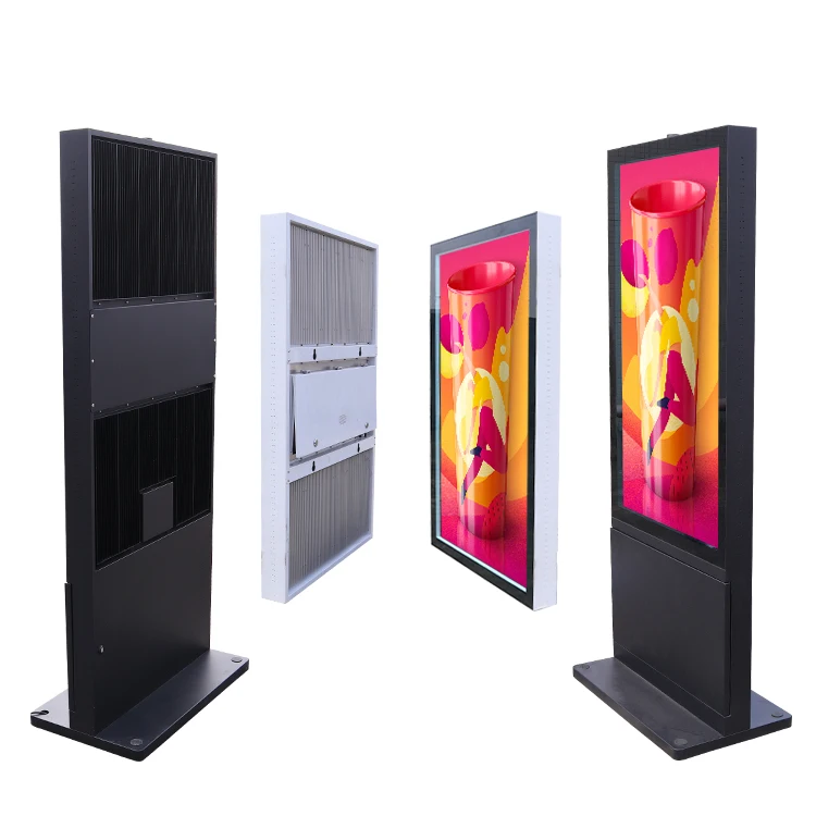 

Outdoor Billboard 32 Inch Stand Android Touch Screen Displays Advertising Players Ultra Thin Lcd Digital Signage UV Resistance