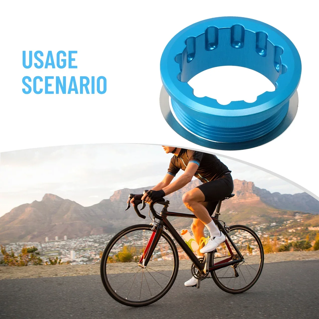 1Pc Bike Cassette C…