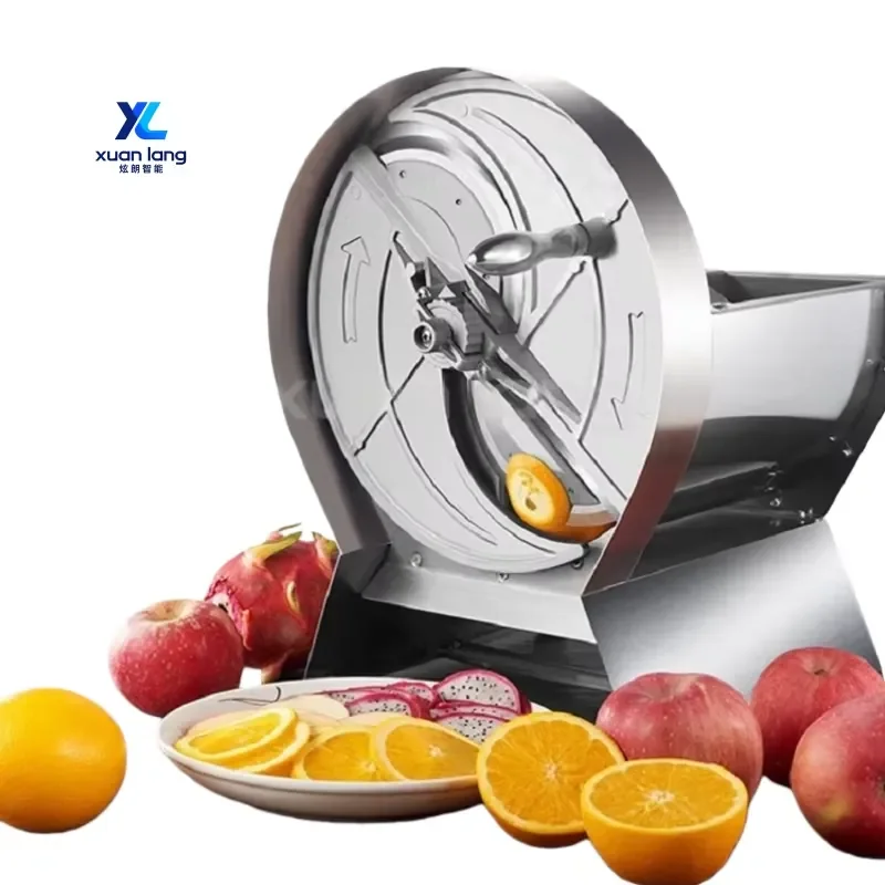 Commercial Mini Electric Vegetable & Fruit Slicer with Eco-Friendly Design-1 Year Warranty