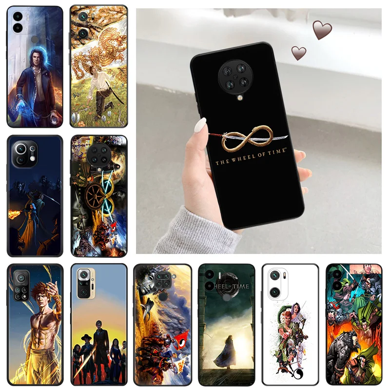 Phone Case for Redmi A2 12 12C 10 10C 10A 9 9T 9A 9C 9I K40 K50 K60 A1 Plus Mi CC9 C51 The Wheel of Time Camera Protective Cover