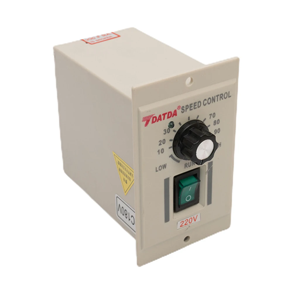AC 220V To DC 180V Knob DC Motor Speed Controller, Suitable For 0-400W DC Motor Stepless Speed Regulation Function