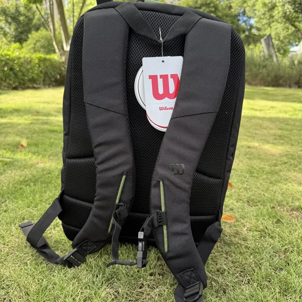 Wilson Blade Super Tour Tennis Racket Backpack Roland Garros Large Capacity Portable Court Racket Bag With Compartment Men Women