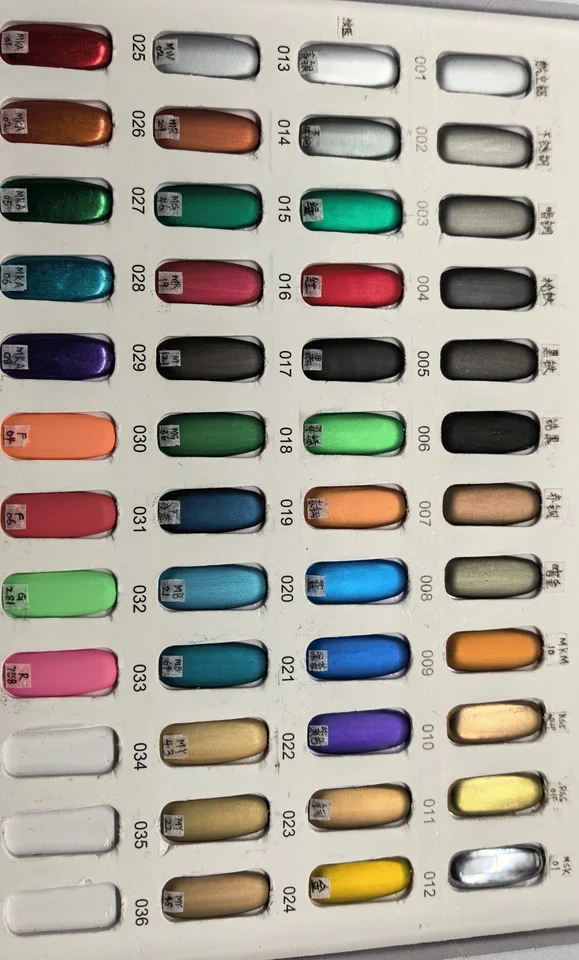 DOLOHA Doloha Metal Colored Marker Pen Model Painting Press Type Hard Head Water Based Color Pen Set
