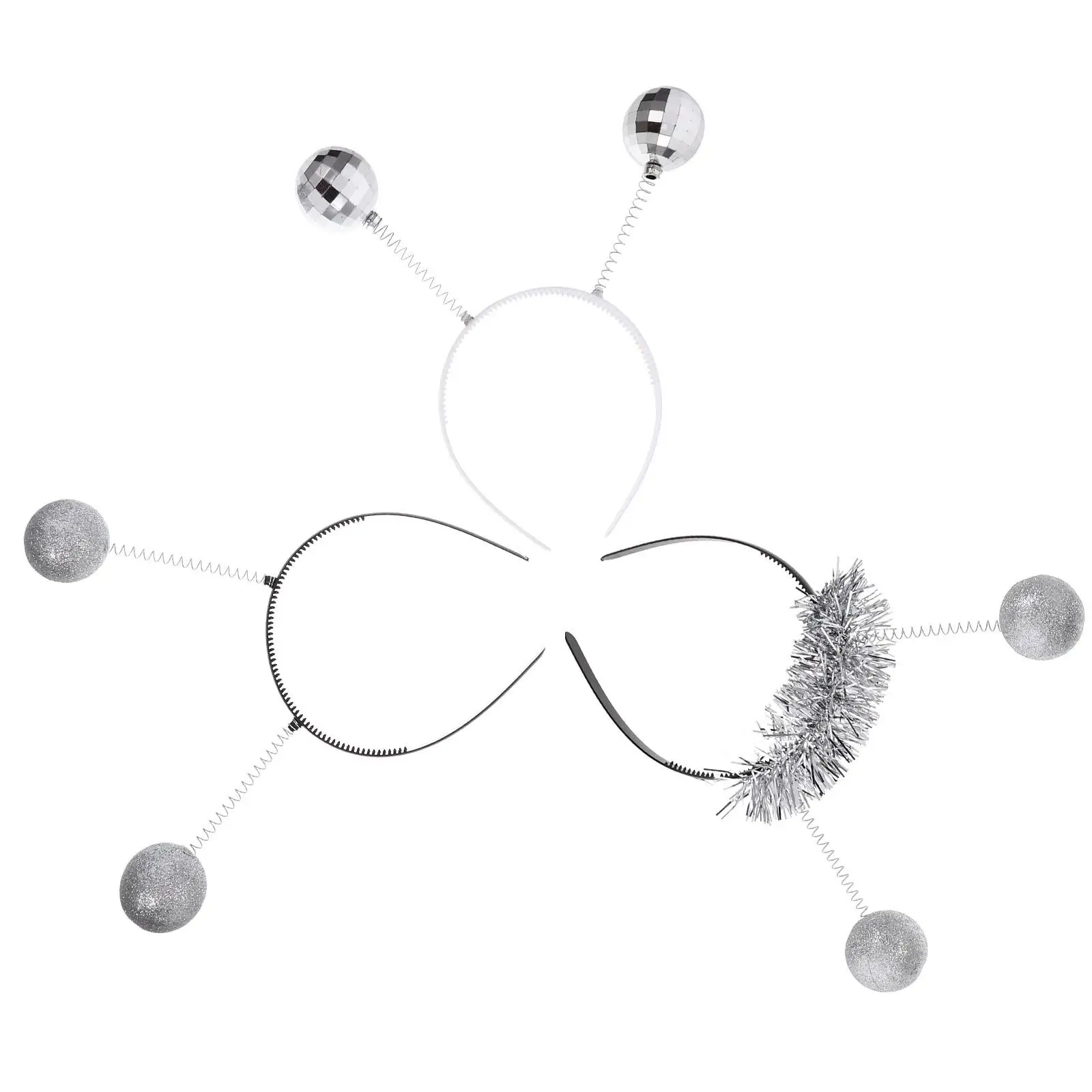 

Disco Ball Headband 3 Pcs Alien Accessories Costume ABS Comfortable Elastic Women Girls Party Halloween Space Theme