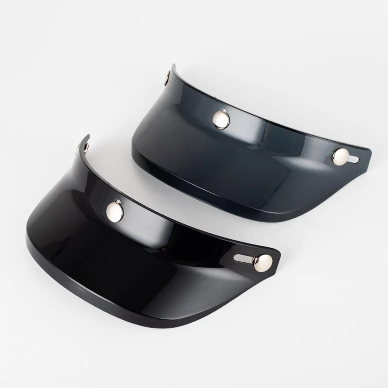 

Motorcycle Helmet Visor Peak Durable Synthetic Resin Sun Protection Shield for Half and