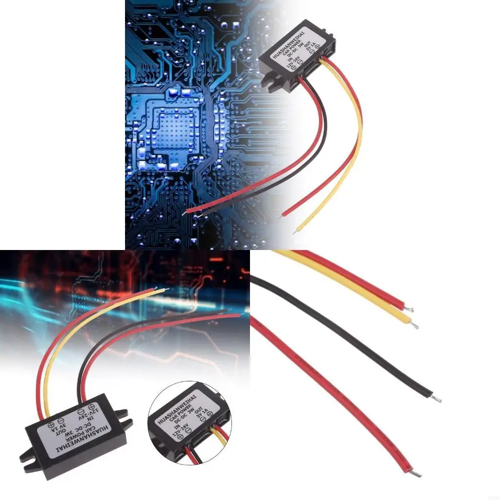 193A Waterproof Reduction Module Power Converter DC24-12V to 3V1A