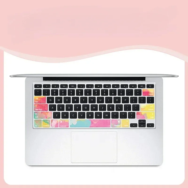 Laptop Keyboard Beautification Sticker Local Keyboard Key Cap Anti-wear Sticker for Mac Air Art Office Decoration Supplies