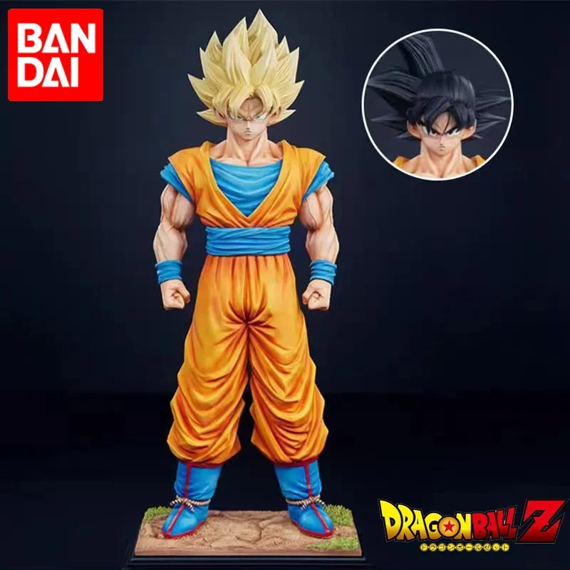 Bandai 32CM Two Head Dragon ball Z  Anime Figure Son Goku  Action Figure Model Doll Decoration Christmas Toys Gift