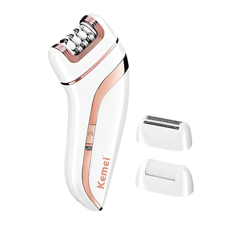 Kemei KM-1207 Household 3 In1 Electric Shaver Lady Care Electric Shaver Portable Multi-Function Lady Electric Shaver