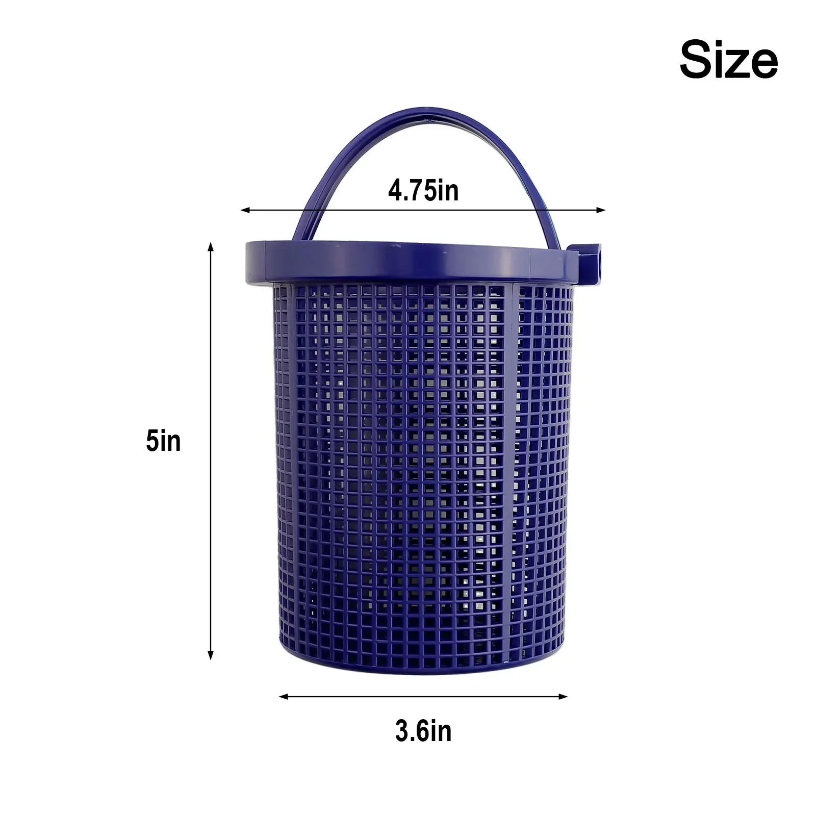 

High Quality Pump Basket For Dura-Glass Blue Pool Cleaning Tool Pool Strainer Basket Replacement Skimmer Basket