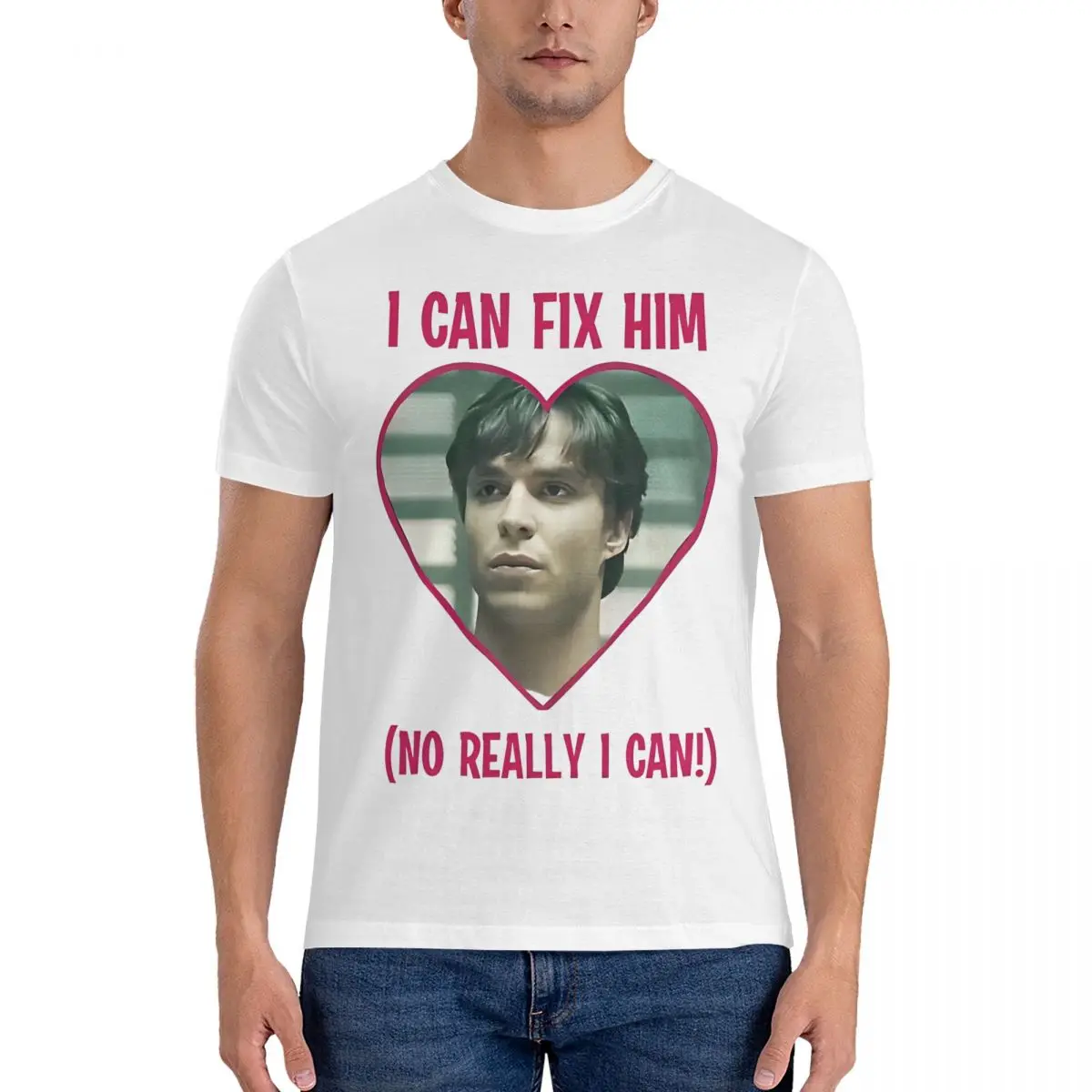 Novelty Nicholas Alexander Chavez Menendez I Can Fix Him Tshirts Unisex Cotton Short Sleeve O-neck Summer Tops