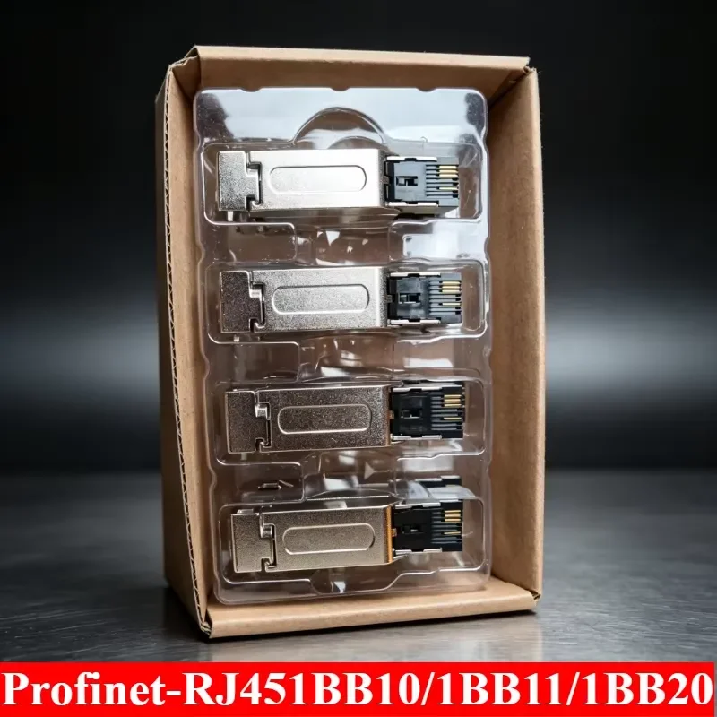 4Pin RJ45 Plug Compatible Siemens Industrial Metal Shielded 180° Connectors 6GK1901-1BB10 Ethernet RJ45 8 Pin 1B No Pressure