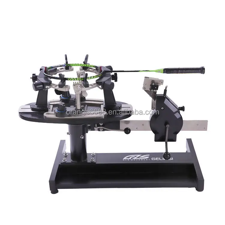 

9-102LBS Manual Stringing Machine Double Use for Tennis Racket and Badminton Racket Stringing Racquet String-pulling Machine