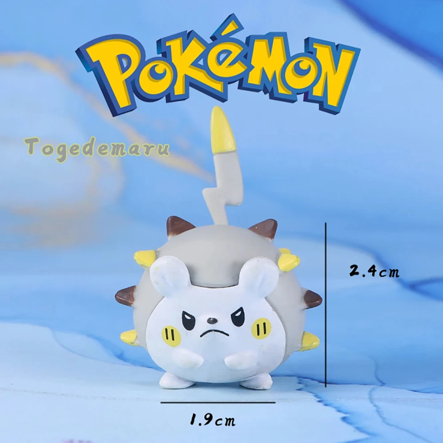 WCT Pokemon Togedemaru Figure One Piece Toys Anime Figures Collection Model view 5
