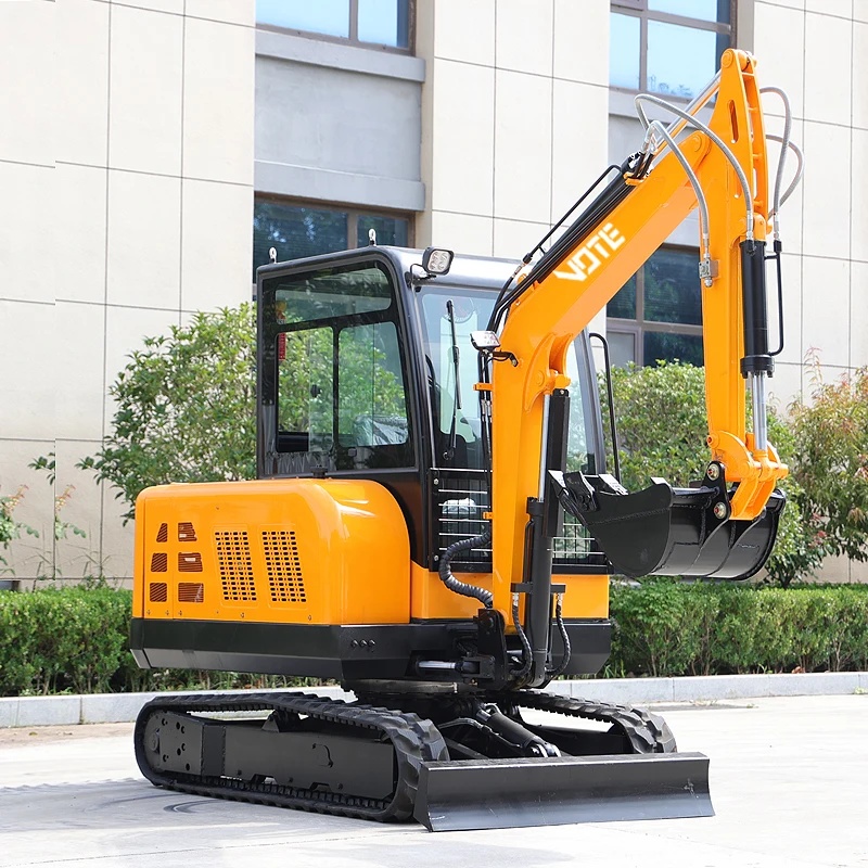 Fabbrica direttamente vendita escavatore multifunzionale Mini Bagger 3000kg consegna veloce Crawler piccolo escavatore idraulico Micro Escavadora
